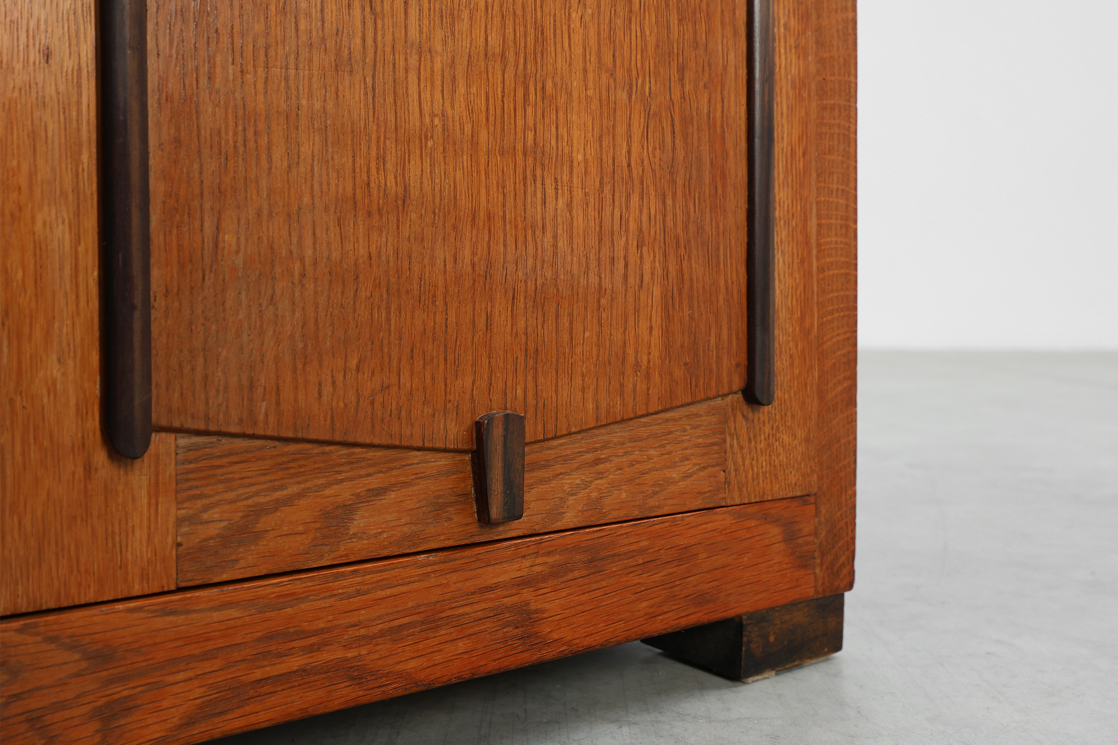 Art Nouveau &ldquo;Amsterdamse School&rdquo; Nightstand, The Netherlands ca. 1925thumbnail